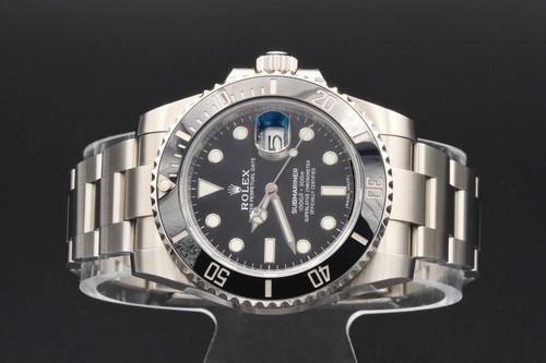 Orologio Uomo Rolex Acciaio 116610 Submariner Quadrante Nero Lunetta Nera - Foto 3 di 8