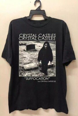 Crystal Castles Crystal Castles Suffocation T Shirt Full Size S-5XL  PP1850