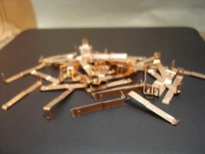 25pr REPRODUCTION AURORA AFX H.O SCALE LONG STEP PICK UP SHOES MADE IN USA L@@K