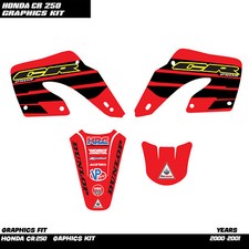 CR125 CR250 GRAPHIC KIT HEAVY DUTY GLOSS MOTO...