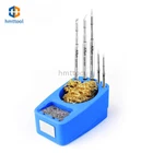Electric Soldering Iron Head Cleaning Ball  Silicone Tin Slag Box Cleaner Seat