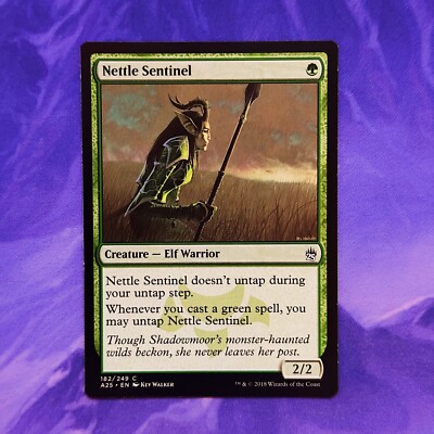 Nettle Sentinel M25 Masters A25 182 Elfenkrieger Grünelfen Deck Karte Zauber MTG