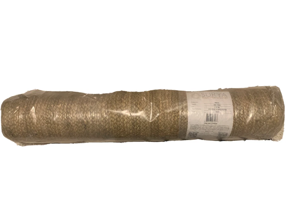 Surya Brice Runner, Rug 2'6' x 8', BIC-7004-268 Natural - Image 2 of 3