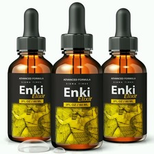 Enki Elixir Drops Blood Support Balance Liquid Supplement - 3 Pack