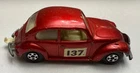Vintage 1968 Lesney Matchbox Series No. 15 Volkswagen 1500 Saloon Red Metallic