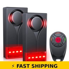 ELECTOP 108dB Car Alarm with Remote - Anti-Theft Sound  Light Alert