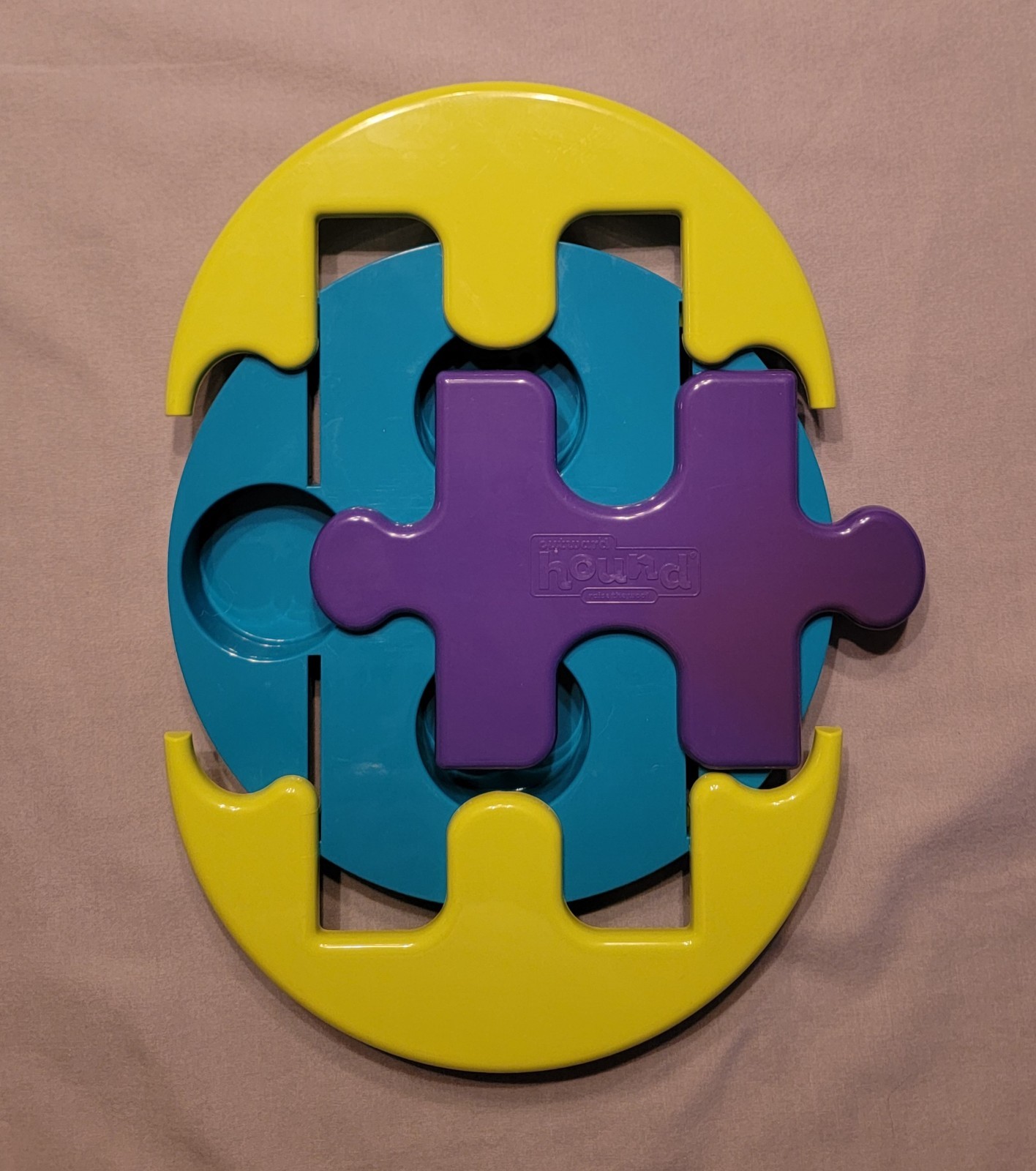 Outward Hound Dog Sliding Puzzle Treat Interactive Toy