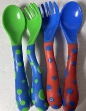 Nuby Baby  s First Spoon  Fork - 2 of Each