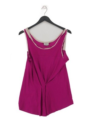 Philosophy Di Alberta Ferretti Damen T-Shirt UK 10 Lila Seide