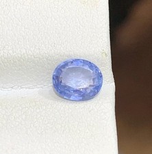 1.40 Cts Natural Unheated Ceylon Sapphire Oval Cut From Sri Lanka