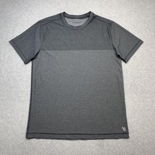 Vuori Grandview Tech Tee Shirt Mens Large Gray Short Sleeve Athletic Performance