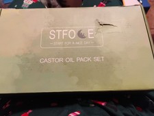 20pcs Castor Oil Pack Wrap, Organic Castor Oil Pack Self-Adhesive, 7.9"x5.5", No