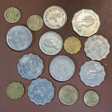 HONG KONG Coin Lot (15), 1970 s-1990s, Circulated