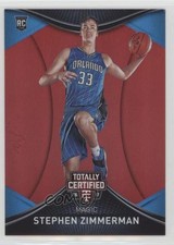 2016-17 Panini Totally Certified Rookies Red 91/199 Stephen Zimmerman #136 1s7