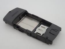 Funda Original Nokia 6510 B | Cubierta Media | Marco Medio | Soporte SIM Negro NUEVO