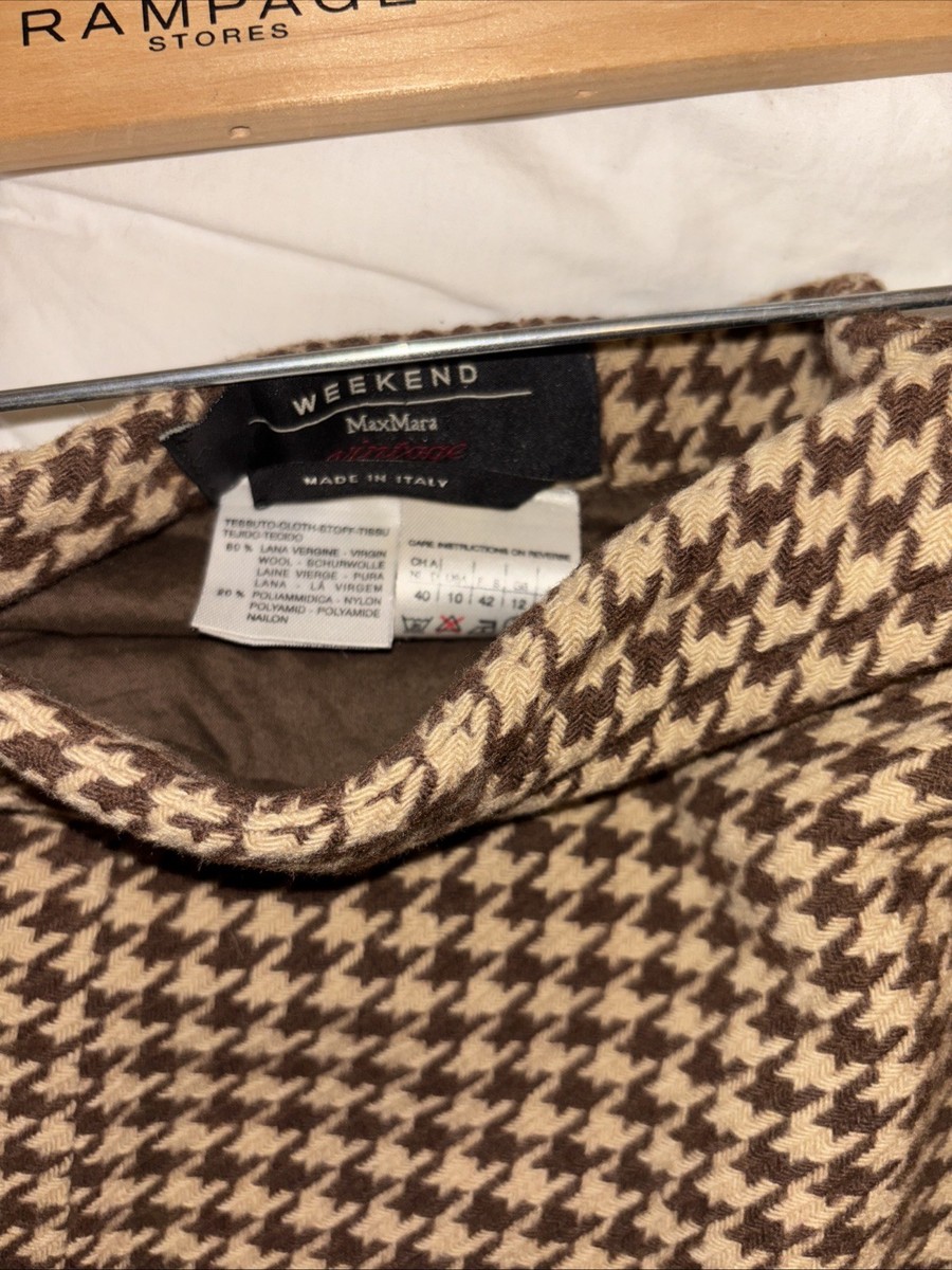 Max Mara Made In Italy Virgin Wool Skirt View 2