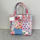 Cath Kidston Patchwork Small Book Bag Tote New NWT