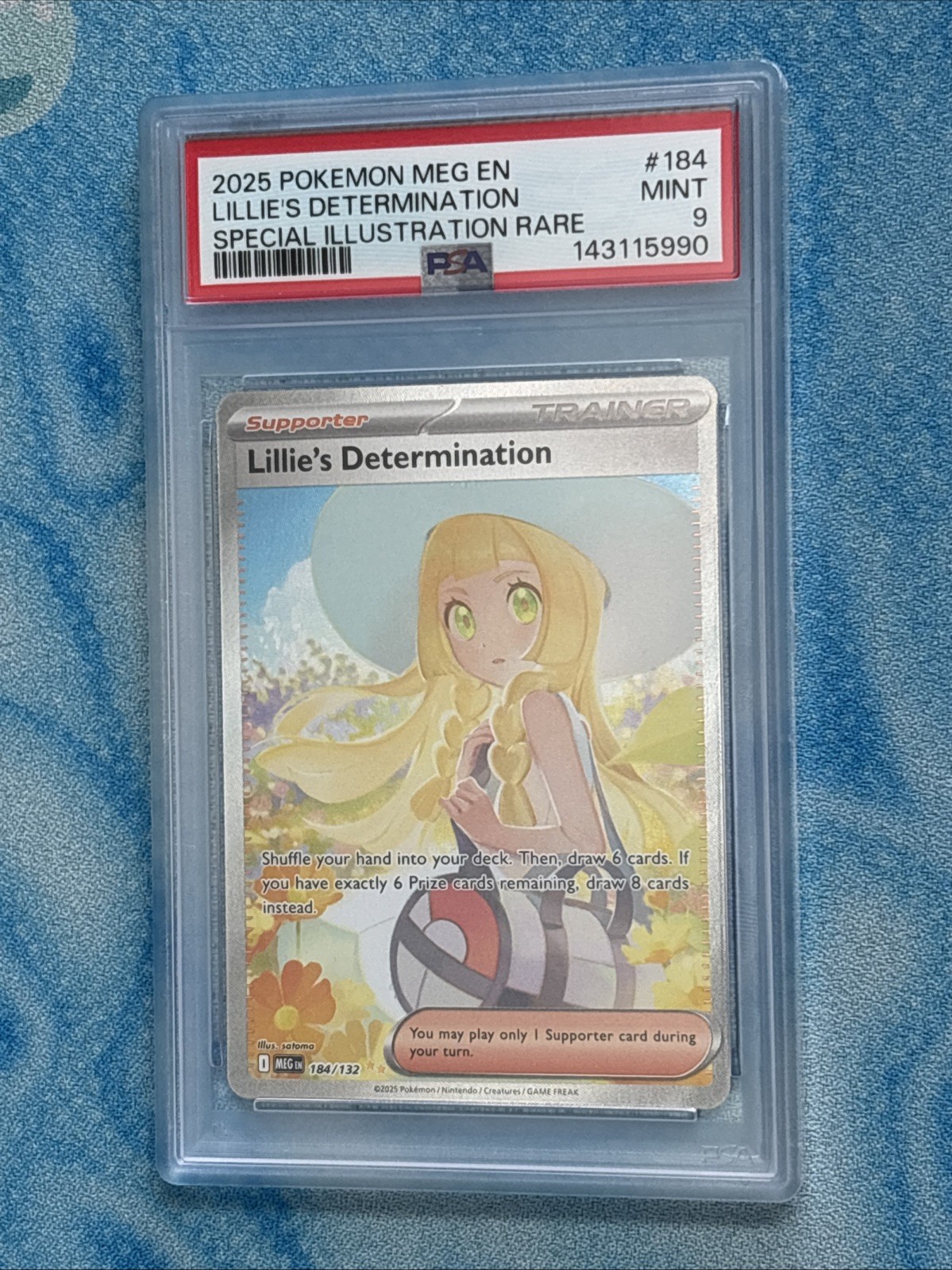 Lillie's Determination 2025 Mega Evolution #184/132 Special