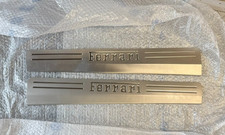 Genuine Ferrari 458 Italia Spider KICK PLATES PAIR P/N 81361800 81362300 RRP£740