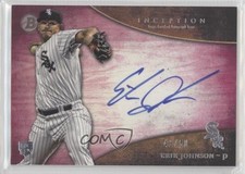 2014 Bowman Inception Rookie Auto Pink 43/50 Erik Johnson #RA-EJ Auto 0nz0