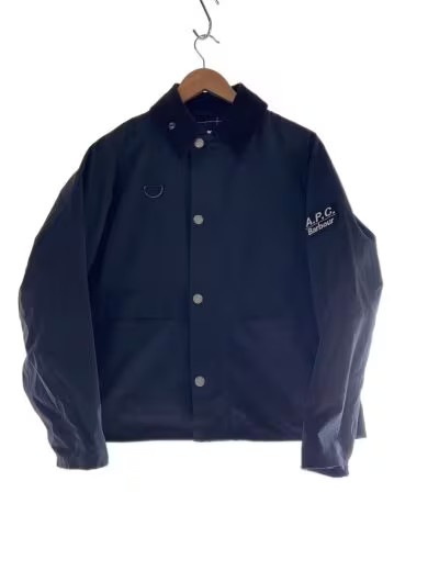 Barbour Jacket, Medium, Polyester, Black, Solid C… - image 1