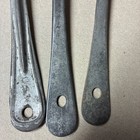 Vintage USN & Other Food Service Serving Spoons 16” Galvanized Steel Lot — photo 4