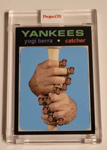 Topps Project 70 #134 1971 Topps Yogi Berra by Action Bronson 1 of 1903