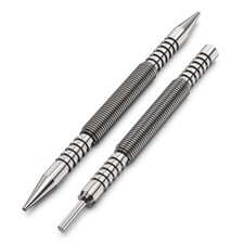 Spring Loaded Nail Set Tools,2-PCS Dual Head Nail Setter and Hinge Pin Punch ...