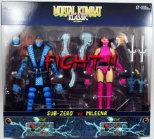Mortal Kombat Classic - Sub-Zero vs. Mileena - McFarlane Toys 18cm Figure