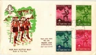 Dr Jim Stamps South Vietnam 1959 Boy Scout Jamboree 4V Set First Day Cover