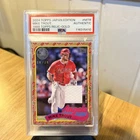Mike Trout 2024 Topps Japan Edition, #MTR 1989 Topps Relic Gold /25, POP 1