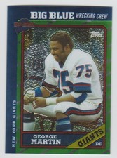 GEORGE MARTIN 2004 Topps Fan Favorites CHROME #31 SP 191/499 BIG BLUE '86 Giants