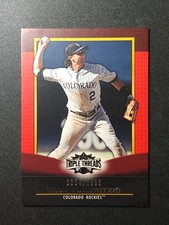 2011 Topps Triple Threads TROY TULOWITZKI #37 Base/1500 ROCKIES ⚾ Long Beach St