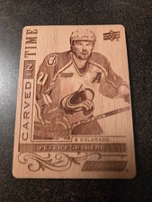 2024-25 Engrained Icons - Peter Forsberg - Carved In Time