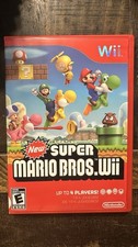 Nintendo New Super Mario Bros. Wii Complete w/ Manual Multiplayer NTSC Wii