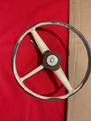 1949, 1950, Plymouth, Steering Wheel And Turn Signal. Original