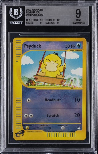 Psyduck graded BGS 9 for sale on eBay