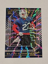 Ray Davis 2024 Panini Donruss Elite Series Rookie #12 Refractor SP Bills