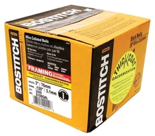 Bostitch 3 in. L X 11 Ga. Angled Strip Galvanized Framing Nails 28 deg 2000 pk