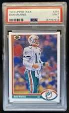 1991 Upper Deck Dan Marino #255 Dolphins PSA 9