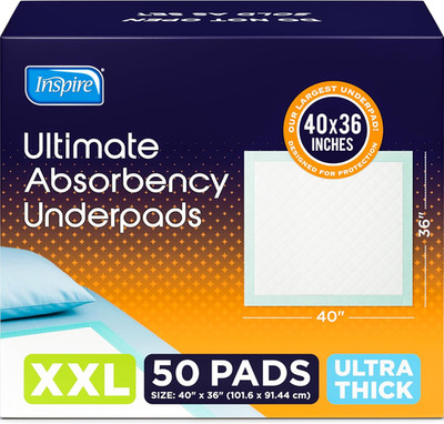 Extra Large Super Absorbent Disposable Bed Pads for Incontinence Ultra Thick and