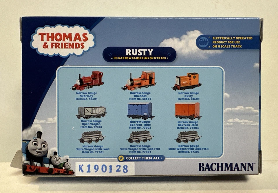 Bachmann HOn30 Scale Thomas & Friends Narrow Gauge Rusty Engine #58603 - Image 3 of 3