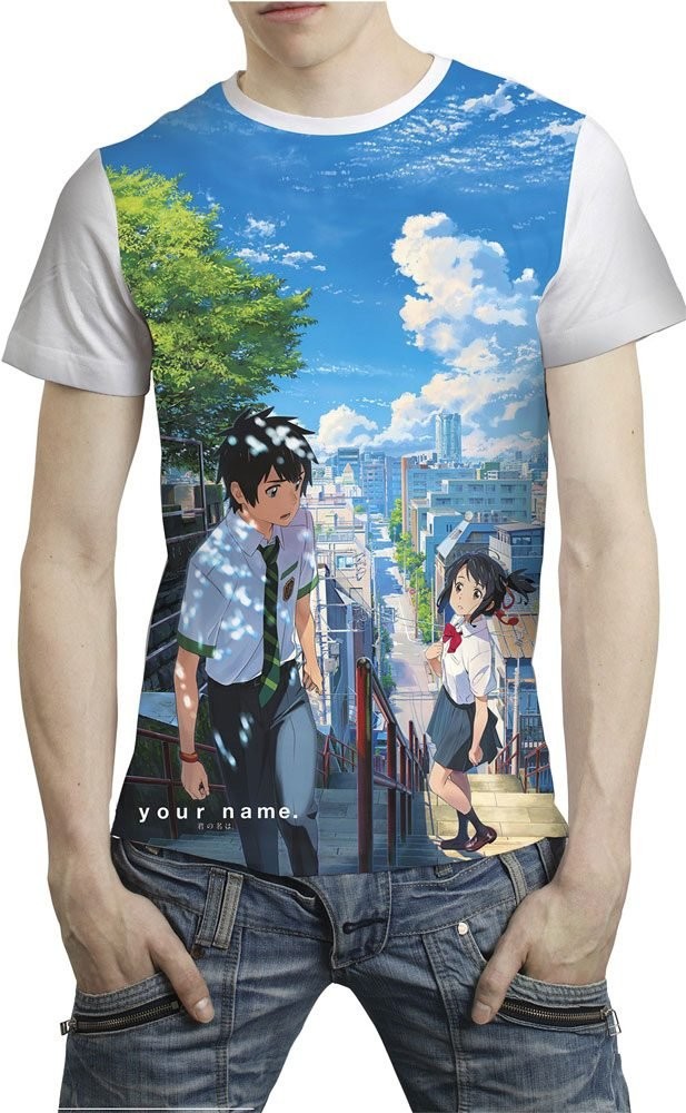 Dynit Your Name-Incontro Mens T-Shirt Medium Taglia produttore46 Multi-colo 6190₽