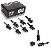10X Spreizniete InnenkotflüGel Radkasten StoßStangen Befestigung Clips FÜR Opel