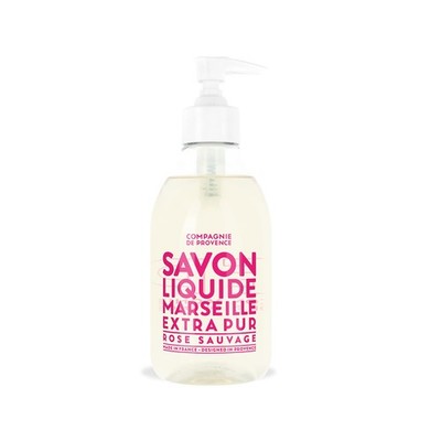 Natural Rose Hand Wash 10 Fl Oz French Savon De Marseille With Sweet Almond Oil