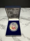 1999 $1 1oz American Silver Eagle - Colorized - Mint State - Uncirculated BU