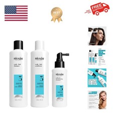 Scalp  Hair Thickening System Kits  For Natural, Colored,  Damaged Hair wi...