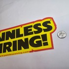 VINTAGE 9" PAINLESS WIRING STICKER PERFORMANCE PRODUCTS RACING AUTOMOTIVE RACE — photo 4