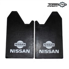 For Nissan Car Truck Black Rubber Off-Road Mud Flaps Splash Guards Use 4wd 4x4