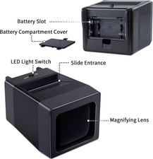 35Mm Slide Viewer for Old Slides, 2X Magnification Slide Viewer for 35Mm Slid...